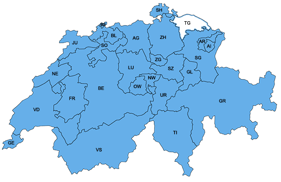 Schweizerkarte Schweizerkarte