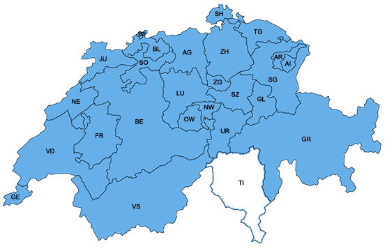 Schweizerkarte Schweizerkarte